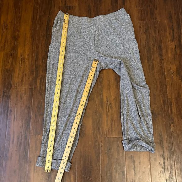 J. JILL Wearever Collection Cuffed Jogger Pants Pull On Pumice - Picture 10 of 11